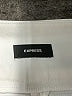 Express 100% Polyester Solid Ivory Shorts Size 14 - photo 4