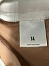 Express 100% Polyester Solid Ivory Shorts Size 14 - photo 5