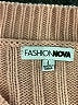 Fashion Nova 100% Acrylic Pink Pullover Sweater Size L - photo 7