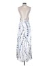 Aqua 100% Polyester White Cocktail Dress Size S - photo 2