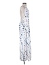 Aqua 100% Polyester White Cocktail Dress Size S - photo 4