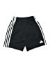 Adidas 100% Polyester Black Athletic Shorts Size 8 - photo 1