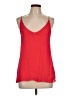 HEATHER 100% Polyester Red Sleeveless Top Size L (estimated) - photo 1