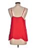 HEATHER 100% Polyester Red Sleeveless Top Size L (estimated) - photo 2