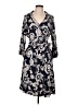 Talbots Paisley Blue Gray Casual Dress Size 10 - photo 1
