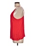HEATHER 100% Polyester Red Sleeveless Top Size L (estimated) - photo 5