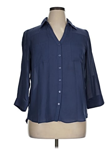 Iz Byer 3/4 Sleeve Blouse (view 1)
