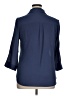 Iz Byer 100% Polyester Blue 3/4 Sleeve Blouse Size XL - photo 2