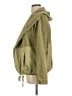 Anthropologie 100% Cotton Green Jacket Size L - photo 5