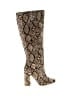 Just Fab Ivory Boots Size 8 - photo 1