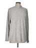 Chico's Silver Turtleneck Sweater Size Lg (2) - photo 1