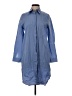 Cos Blue 3/4 Sleeve Button-Down Shirt Size 4 - photo 1