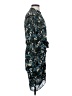 Veronica Beard 100% Silk Print Teal Cocktail Dress Size 0 - photo 4