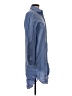 Cos Blue 3/4 Sleeve Button-Down Shirt Size 4 - photo 4
