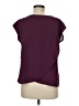 American Eagle Outfitters 100% Polyester Burgundy Short Sleeve Top Size M - photo 2