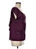 American Eagle Outfitters 100% Polyester Burgundy Short Sleeve Top Size M - photo 4
