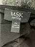 MSK Black Casual Dress Size L (petite) - photo 7