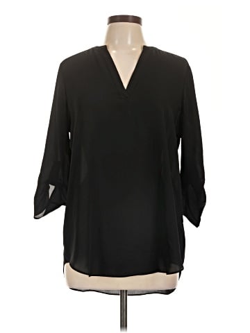Decree 3/4 Sleeve Blouse (view 1)