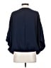 Trina Turk Blue 3/4 Sleeve Blouse Size S - photo 2