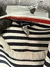 Joules 100% Cotton Stripes White Pullover Sweater Size 2 - photo 7
