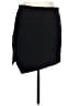 Olivaceous Solid Black Casual Skirt Size L - photo 1