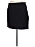 Olivaceous Solid Black Casual Skirt Size L - photo 2
