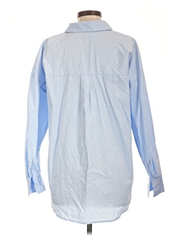 Pull&Bear Long Sleeve Button-Down Shirt (view 2)