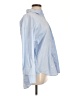 Pull&Bear Blue Long Sleeve Button-Down Shirt Size L - photo 4