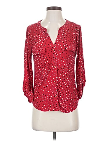 Adrienne Vittadini Long Sleeve Blouse (view 1)