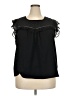 CeCe Black Sleeveless Blouse Size 2X - photo 1