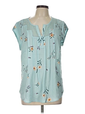 Daniel Rainn Short Sleeve Blouse (view 1)
