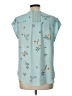 Daniel Rainn Teal Short Sleeve Blouse Size L - photo 2