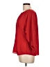 Joie 100% Polyester Red 3/4 Sleeve Blouse Size L - photo 5