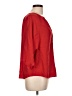 Joie 100% Polyester Red 3/4 Sleeve Blouse Size L - photo 4