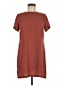 Olivaceous 100% Polyester Solid Brown Orange Casual Dress Size M - photo 1