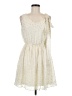 By & By 100% Polyester Stars Ivory Casual Dress Size M - photo 1