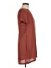 Olivaceous 100% Polyester Solid Brown Orange Casual Dress Size M - photo 4