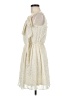 By & By 100% Polyester Stars Ivory Casual Dress Size M - photo 5