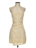 Zara Solid Tan Cocktail Dress Size XS - photo 1