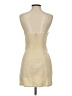 Zara Solid Tan Cocktail Dress Size XS - photo 2