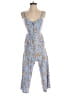 Xhilaration 100% Rayon Paisley Blue Jumpsuit Size XS - photo 1