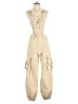 Unbranded 100% Polyester Tan Overalls Size S - photo 1