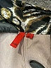 5/48 100% Polyester Animal Print Gold Casual Pants Size S - photo 7