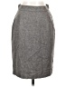 Ann Taylor Chevron-herringbone Gray Formal Skirt Size 2 Petite - photo 1