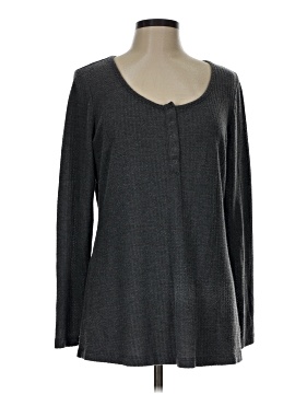Torrid Long Sleeve Henley (view 1)