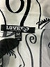 Love Aztec Or Tribal Print Silver Long Sleeve Blouse Size M - photo 7