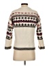 Time and Tru Print Ivory Pullover Sweater Size S - photo 2