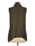 Fever 100% Rayon Brown Sleeveless Button-Down Shirt Size M - photo 2