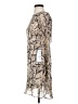 B. Darlin 100% Polyester Animal Print Ivory Cocktail Dress Size 5 - 6 - photo 5