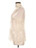 Assorted Brands 100% Cotton Ivory Sleeveless Blouse Size L - photo 5